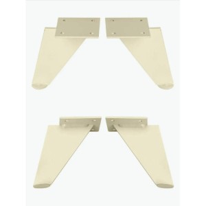 Ножки для мебели "Валенсия" бежевый