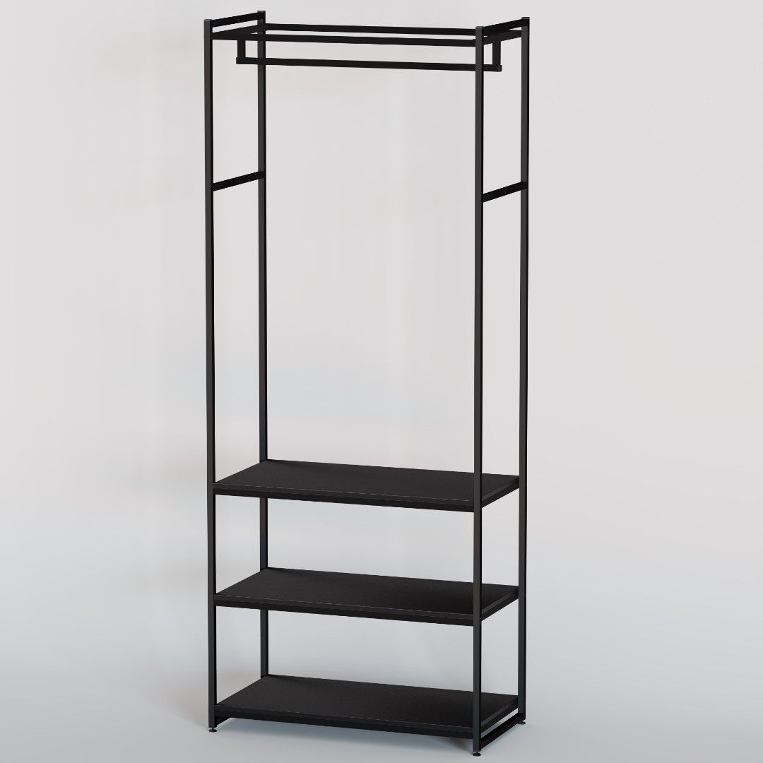 Стеллаж для одежды A2290-11-ЧЧ 220х90х45
