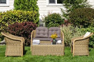 "Равенна" лаунж-зона из искусственного ротанга