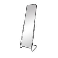 5МS-03(хром) Зеркало напольное с изм. угла  на рег.опорах, 350х500х1600Н, зерк.полотно 1400х250мм