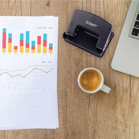 Дырокол STAFF, металлический средний, до 20 листов, черный, 224649 цена 257 ₽ Дырокол STAFF, металлический средний, до 20 листов, черный, 224649