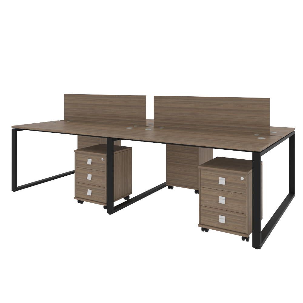 Офисная мебель Metal System Style, комплект №7 (О-опоры)