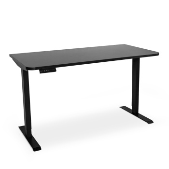 Стол с регулировкой высоты электрический LuxAlto LA-T33-2AR2 черный/черный ЛДСП 140*80*2.5