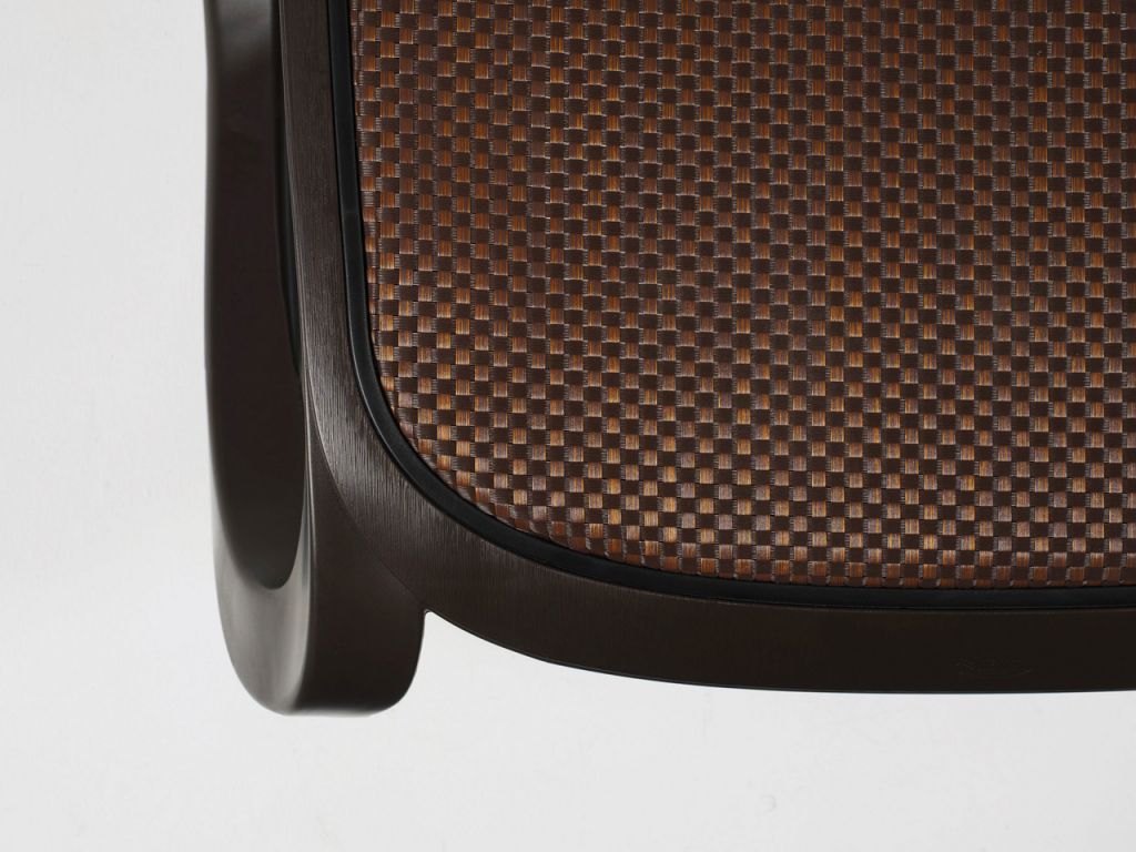 Шезлонг-лежак пластиковый Alfa кофе