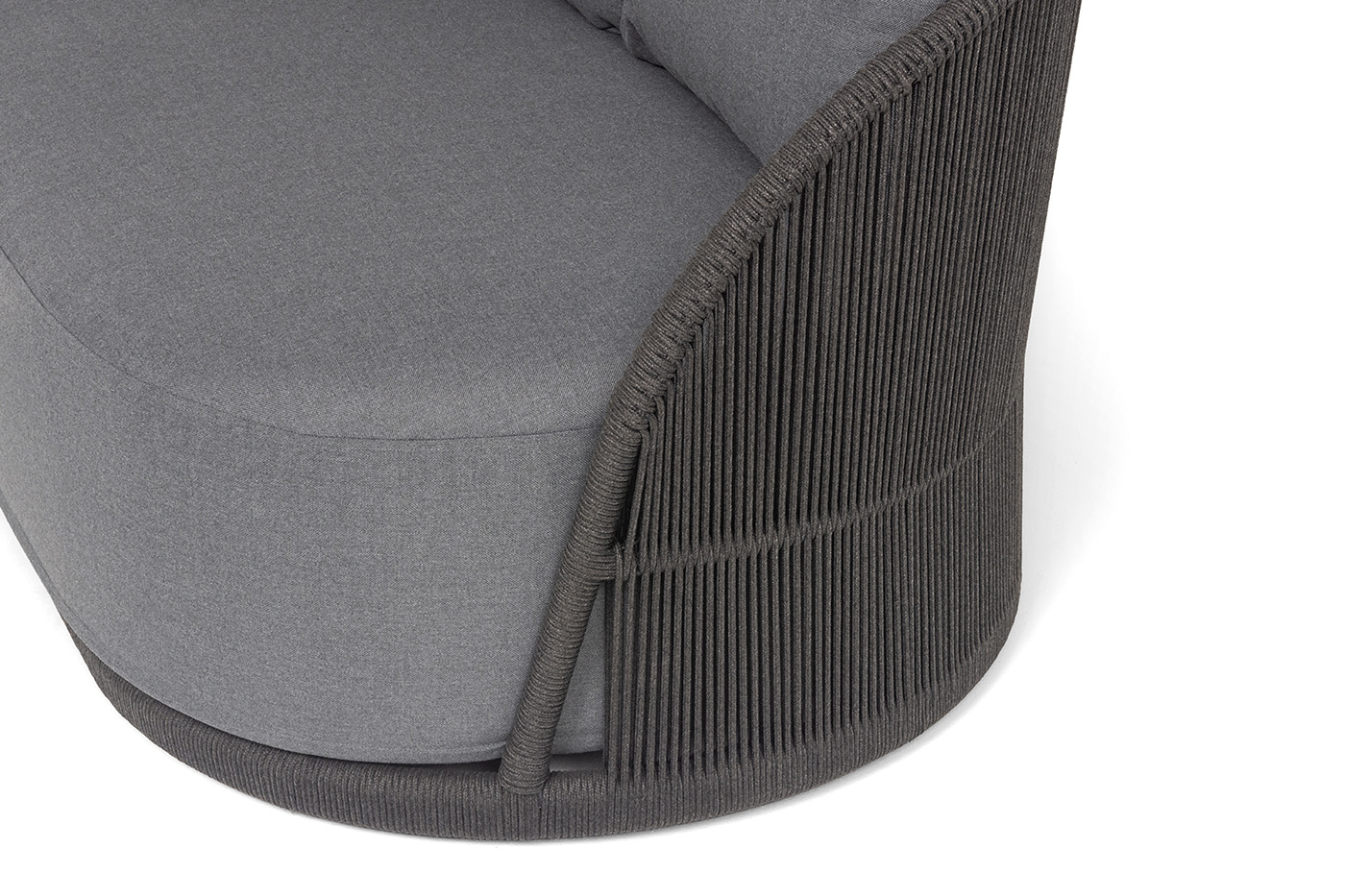 "Монтелла" диван 3-местный плетеный из роупа