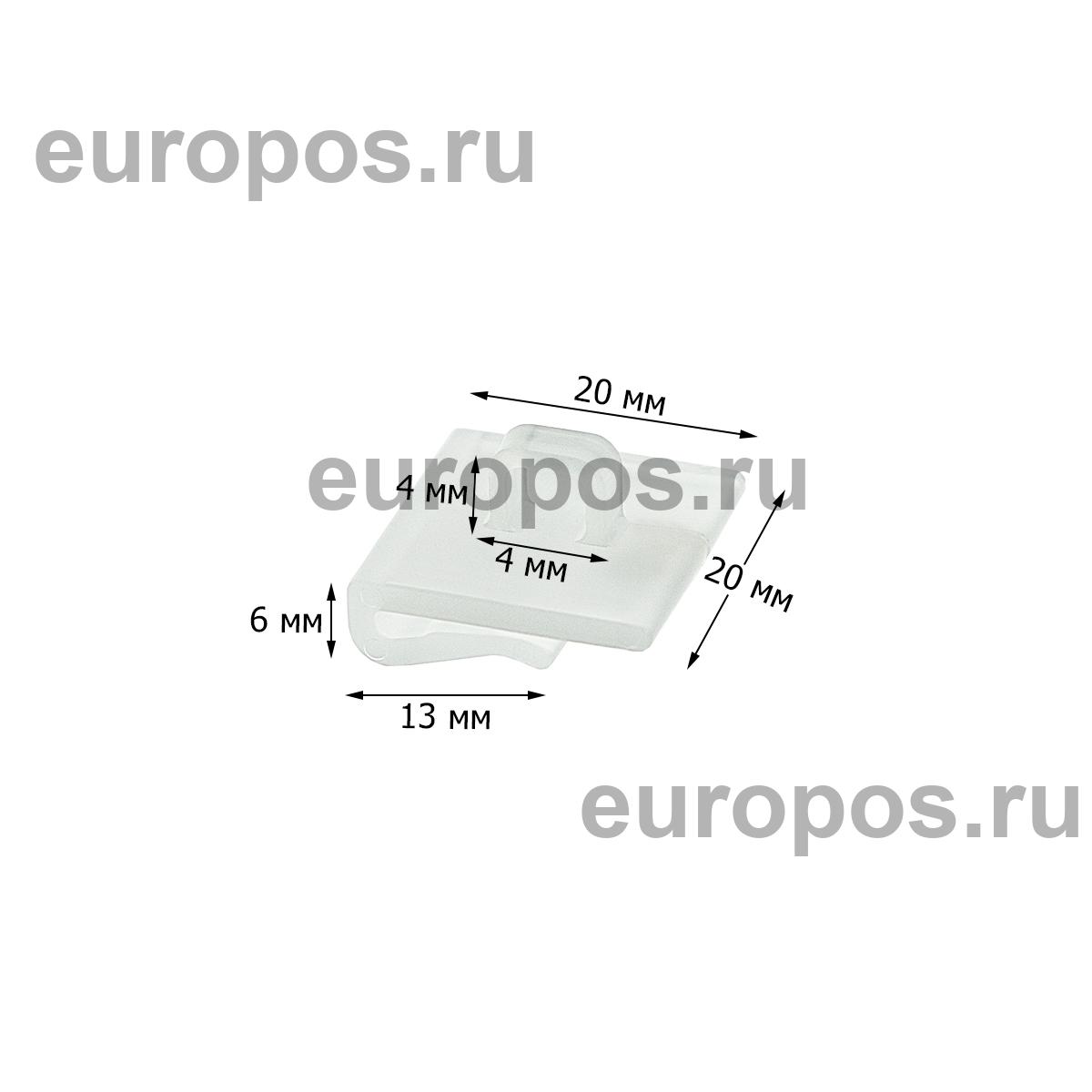 Петля CEILING CLIP для крепления на направляющих подвесного потолка