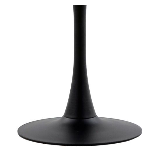 Cтол Tulip style, черный, D1200