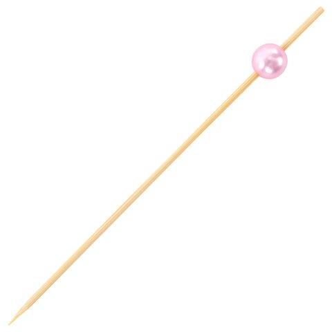 Шпажки-пики для канапе бамбуковые форма "Жемчужина" цвет микс 12 см, 100 шт, BOOMHOUSE, 701969