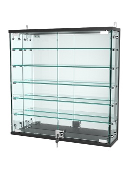 Витрина "АТРИУМ" настенная №1-6, Черный