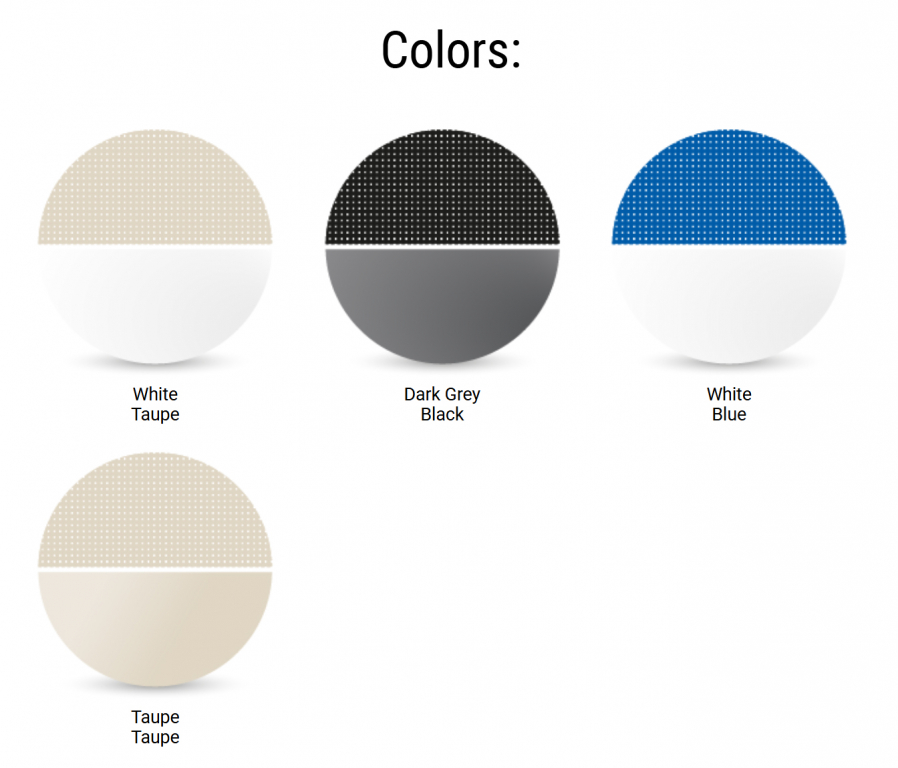 Шезлонг-лежак пластиковый Rio Pro бежевый