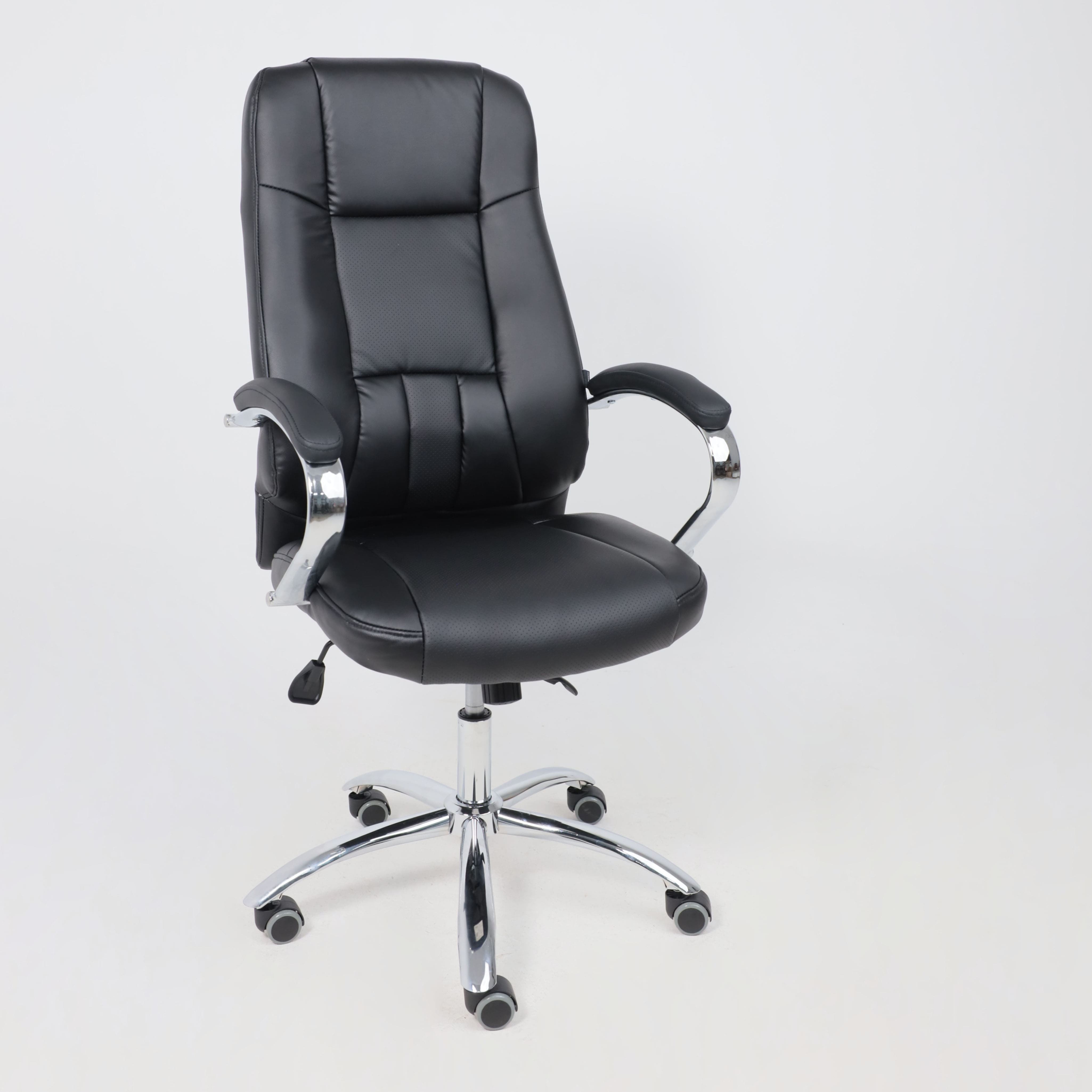 Кресло поворотное KING A, ECO, черный