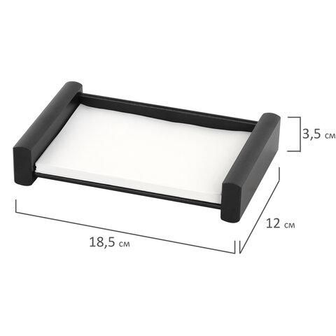 Набор настольный BESTAR "Platon" из дерева, 11 предметов, цвет "черное дерево", 237214