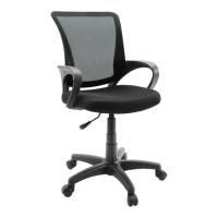 Стул SN13, сетка черная/черная