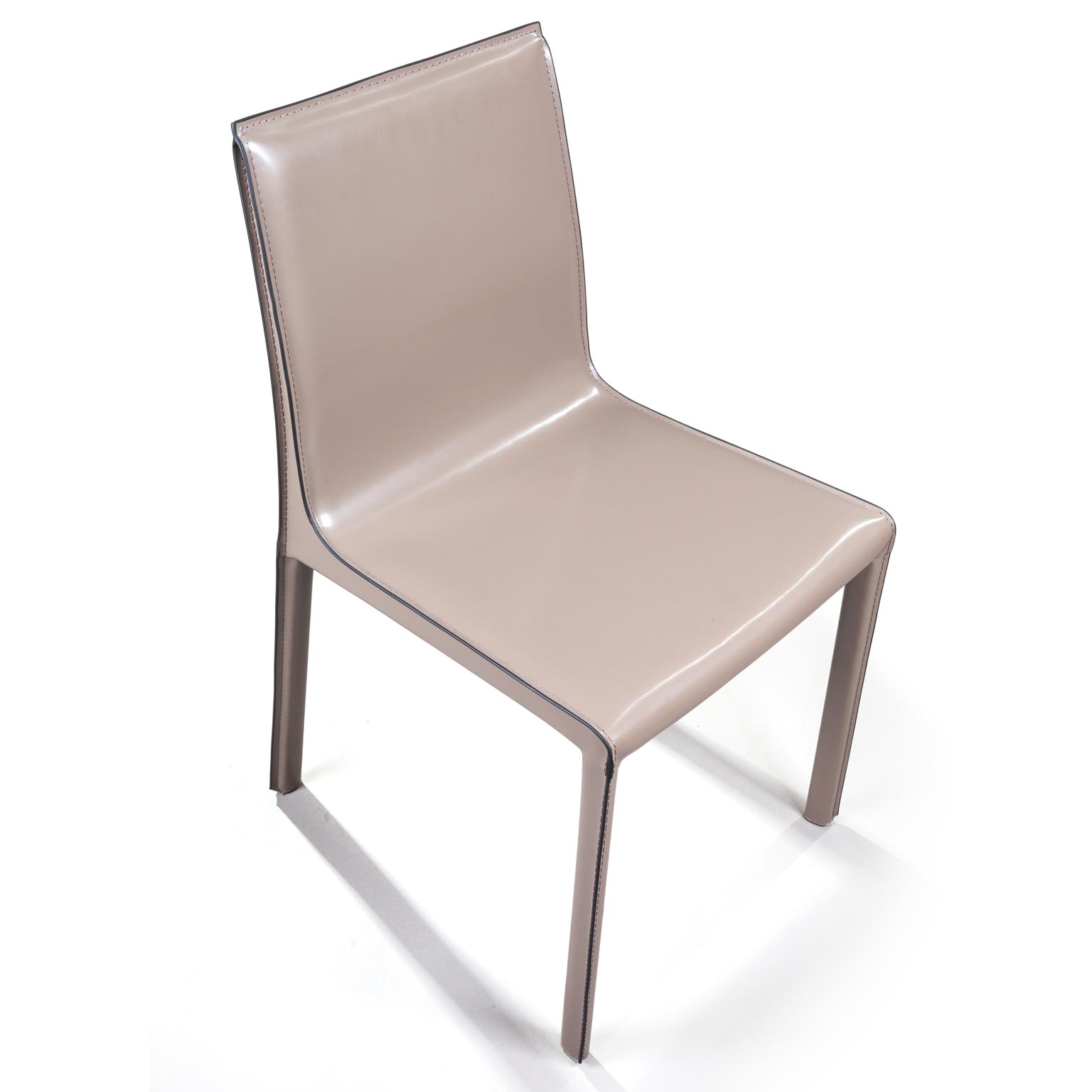 Стул Барри, кожа капучино