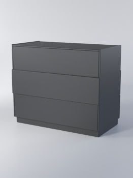 Прилавок "РОНА" №7-2, Черный