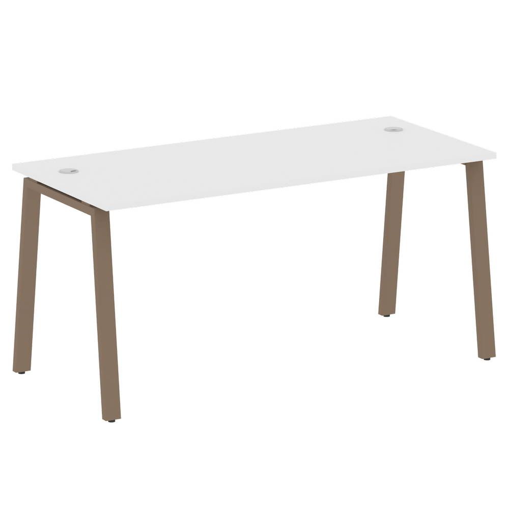 Стол рабочий Metal System Style на металлокаркасе БА.СП-4