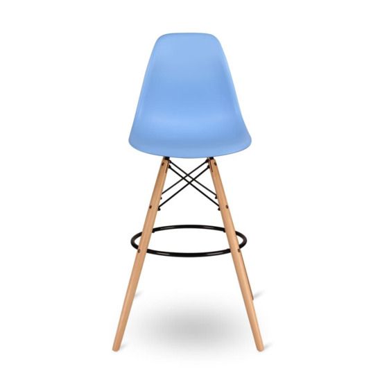 Cтул Eames DSW Барный Голубой