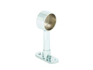 Держатель дистанц. концевой регул.d=25mm, R-50A\R, хром