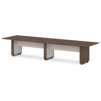 Стол переговоров T-102 Лавана - Lavana цвет Таксония темная и Бежевый песок