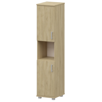 Стеллаж высокий узкий полузакрытый Аргентум "НТ-540;НТ-600;НТ-600" Баттл Рок