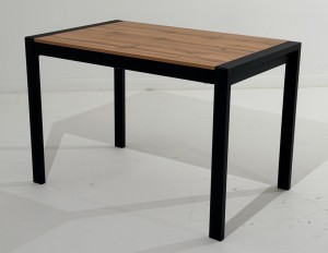 Стол ЭТНО 112 ДУБ ВОТАН / Черный каркас
