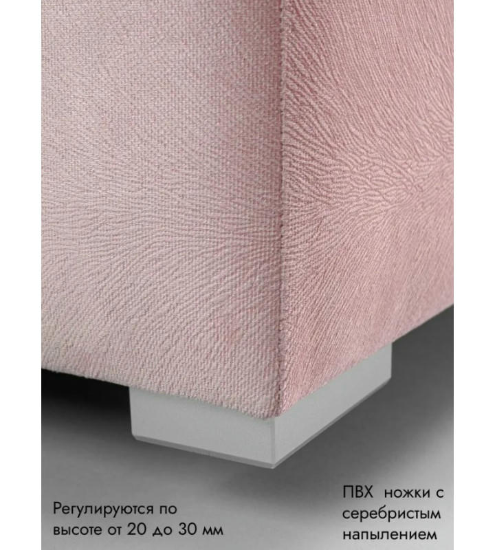 Пуфик Ричмонд-60 (светло-розовый)