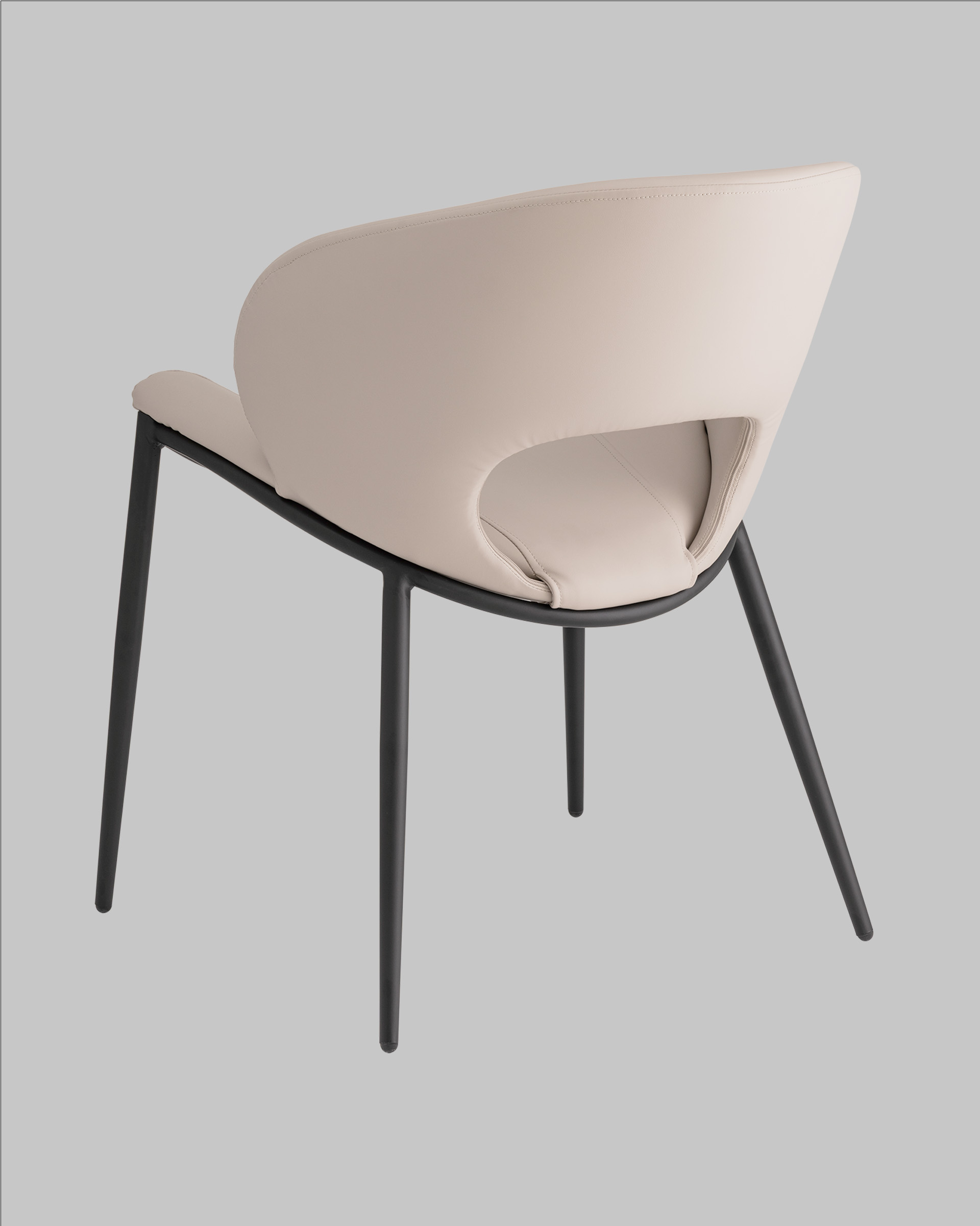 Стул Вивьен иск.кожа светло-бежевый