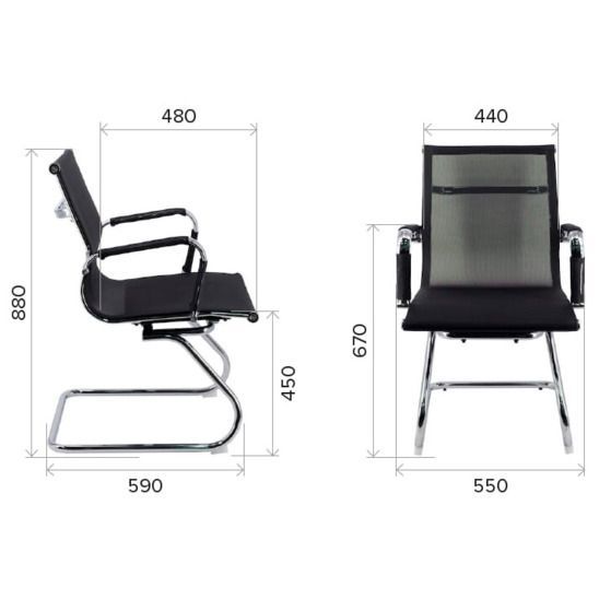 Opera CF Сетка Черный