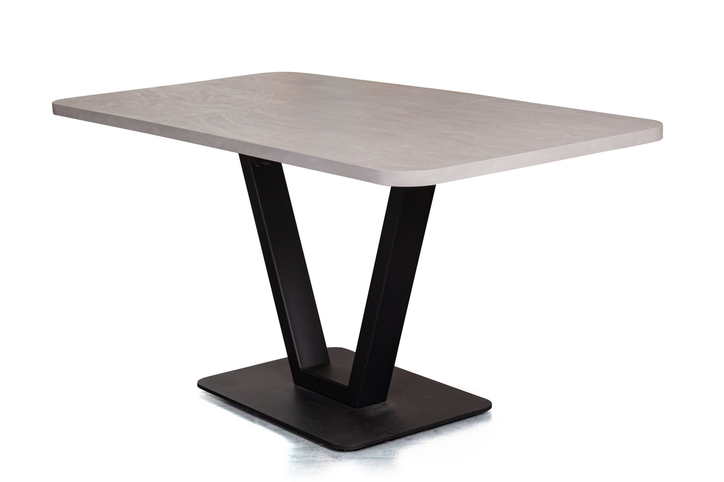 Стол Forward раздвижной (120+40) цемент светлый