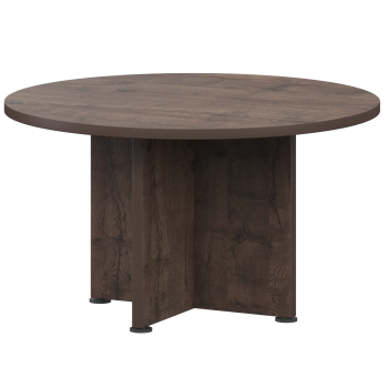 Стол для переговоров круглый Приоритет К-964 Дуб апрель