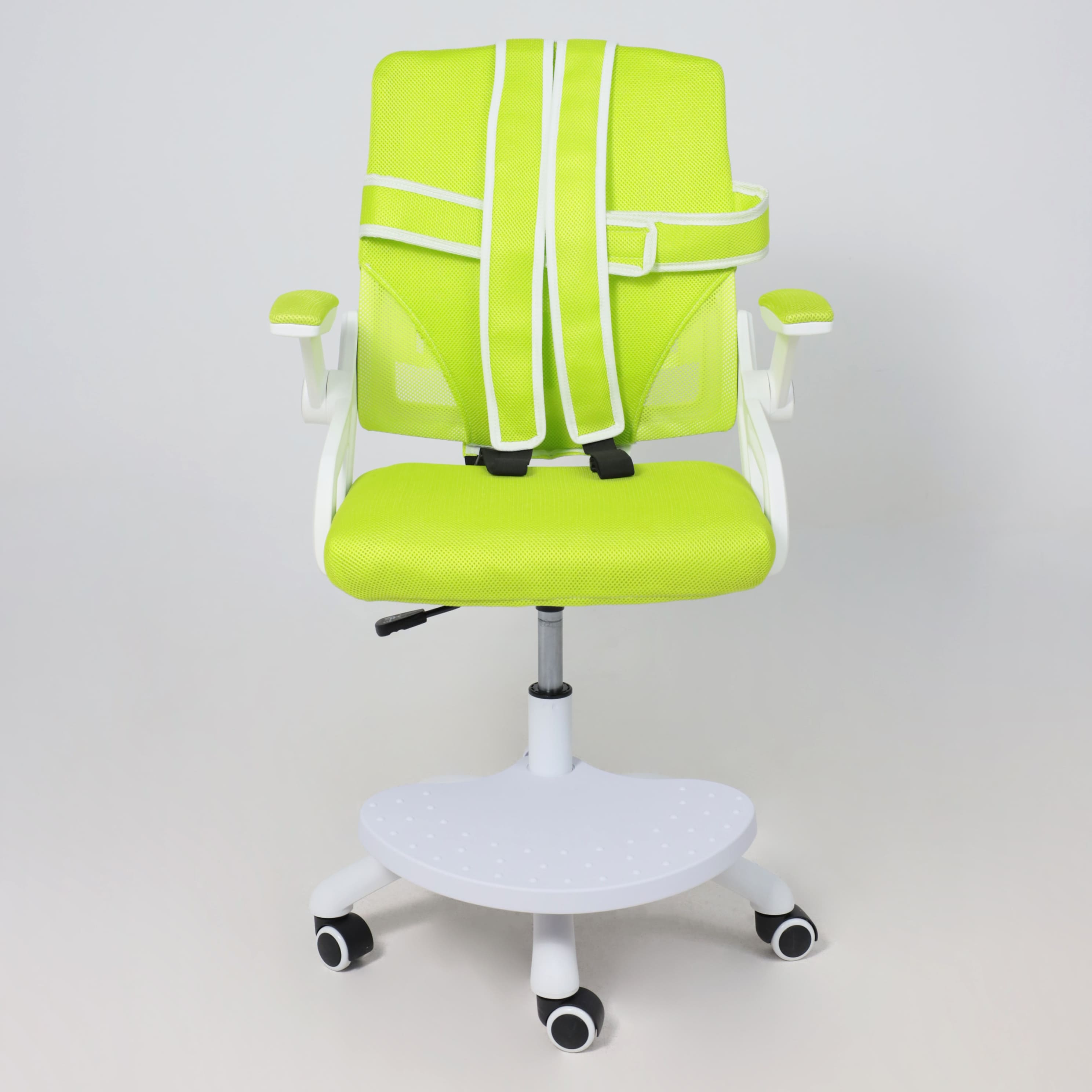 Кресло поворотное Moon, салатовый, сетка