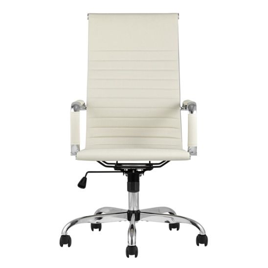 Кресло руководителя TopChairs City, бежевое