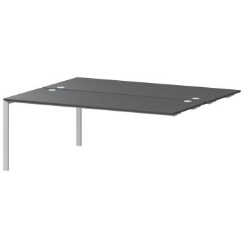 Модуль двойной на 2 рабочих места Арго-М АМБЭ-005 Антрацит/Белый