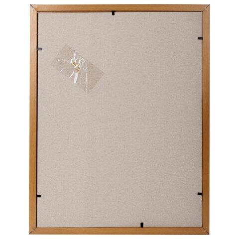 Рамка 30*40 см "миланский орех" STAFF "Grand", багет 18 мм, стекло, МДФ, 391201