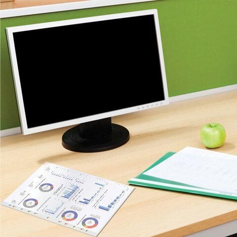 Папки-файлы перфорированные плотные А4 BRAUBERG "МАТОВЫЕ EXTRA 600", КОМПЛЕКТ 100 шт., 60 мкм, 229664