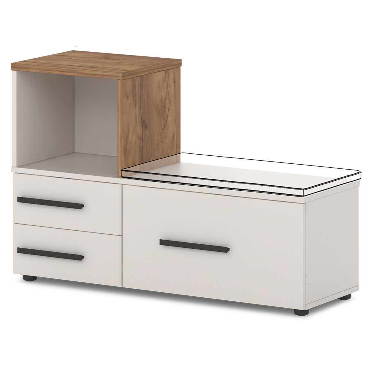 Тумба приставная T-235л/пр Лавана - Lavana