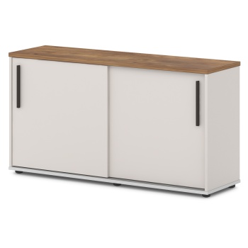 Тумба-купе T-68 Лавана - Lavana цвет Таксония медовая и Бежевый песок