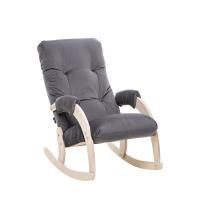 Кресло-качалка Модель 67 Дуб беленый, ткань V 32 цвет Дуб беленый