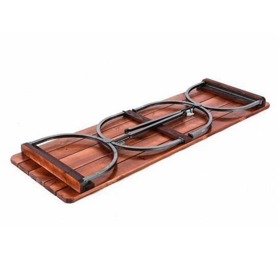 Стол складной Линц темное дерево