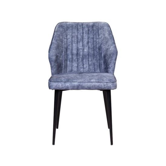 Стул Berg бархат серый Alaska