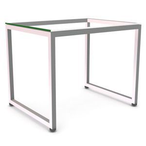 NK 501.MGL \ Стол с матовой полкой L650