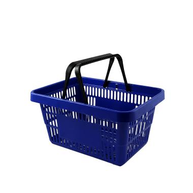 Корзина пластиковая усиленная ROCK, 20 литров, цвет синий