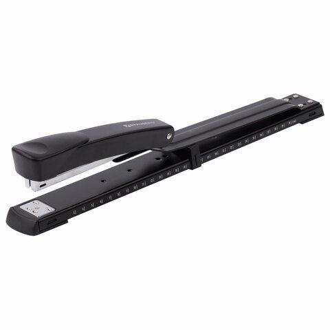 Степлер №24/6, 26/6 BRAUBERG "Universal", до 25 листов, С ФУНКЦИЕЙ БРОШЮРОВАНИЯ, черный, 220942 цена 995 ₽ Степлер №24/6, 26/6 BRAUBERG "Universal", до 25 листов, С ФУНКЦИЕЙ БРОШЮРОВАНИЯ, черный, 220942