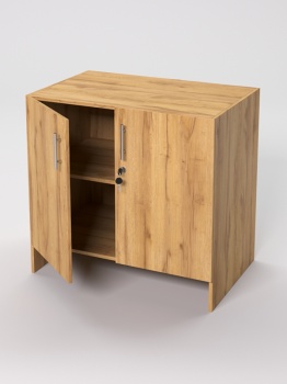 Прилавок "ЭКОНОМ" №1-ДП (900мм), Дуб Золотистый