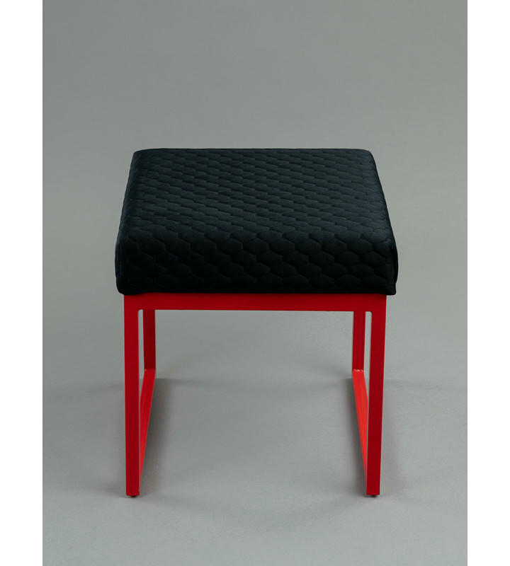 Банкетка Марсей 40-44 (черный/красный)