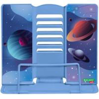 Подставка для книг и учебников BRAUBERG KIDS "Outer Space" регулируемый угол наклона, металл, 238055