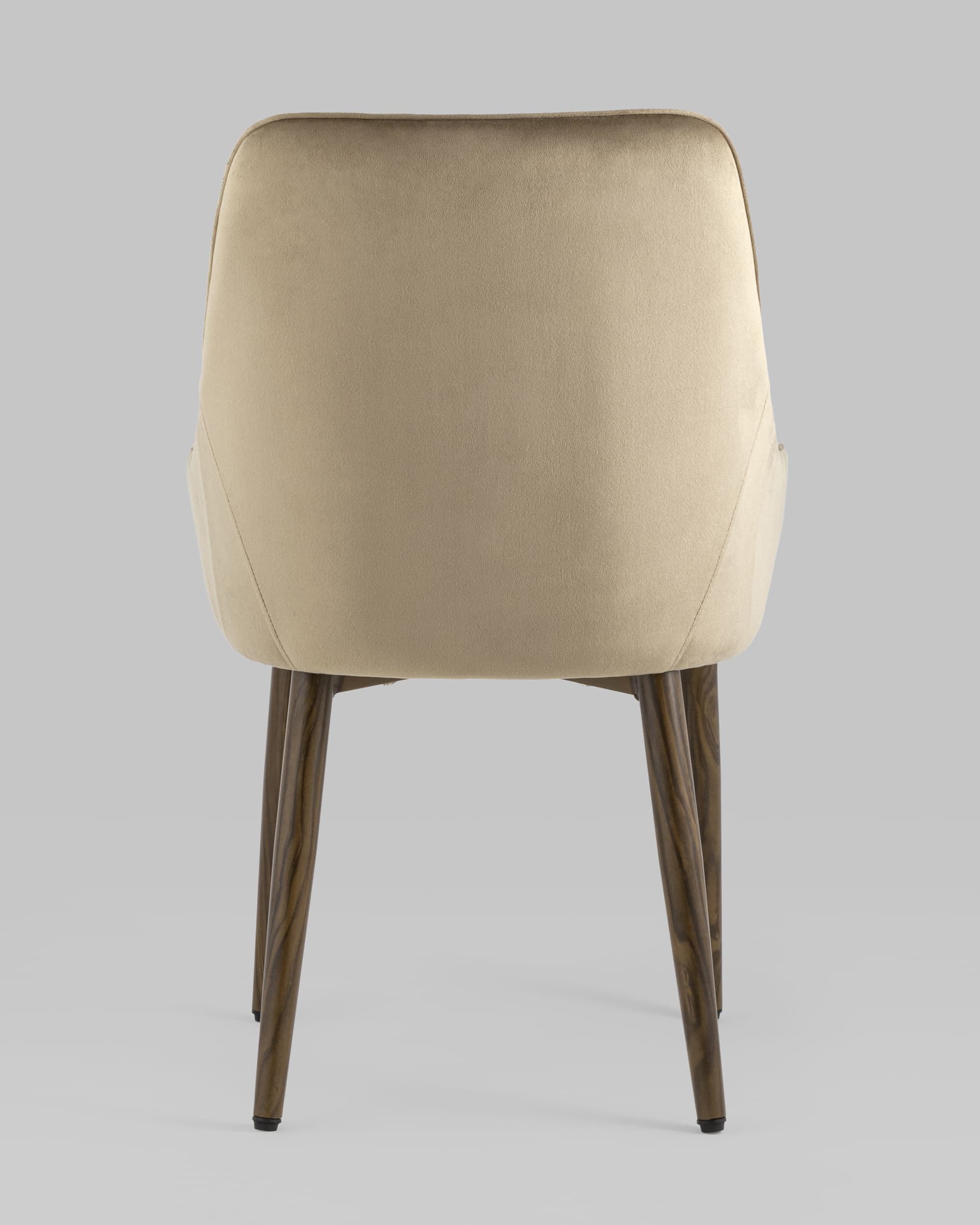 Стул Диана велюр бежевый 4 шт