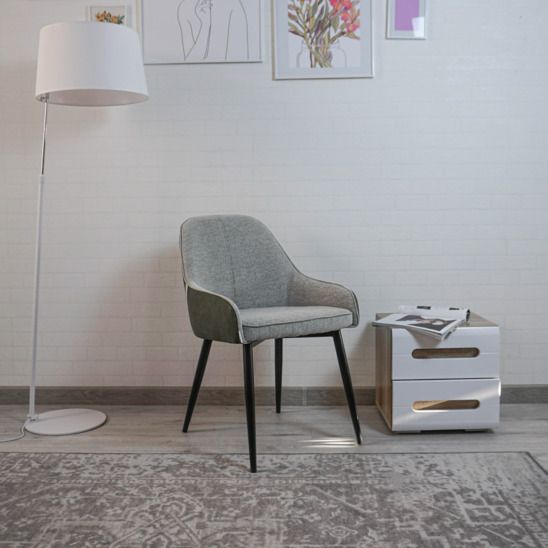 Стул GLADYS светло-серый