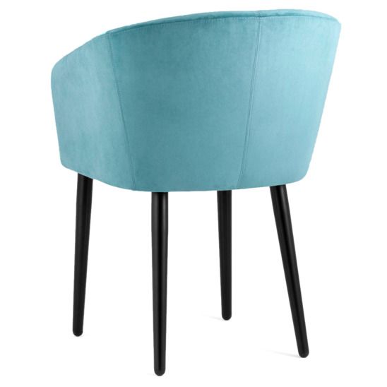Стул Ральф велюр пыльно-голубой