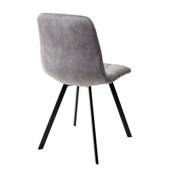 Стул CHILLI SQUARE, античный cеребристо-серый